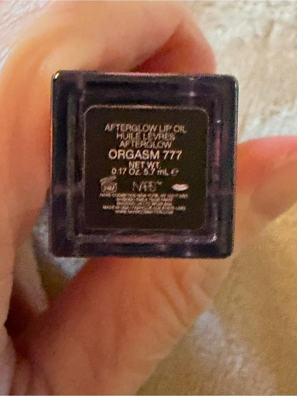 NARS Afterglow Sheer Hydrating Lip Oil in the iconic shade (Orgasm 777) *No box*